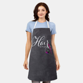 Delantal Apron moderno con estilo de cabello