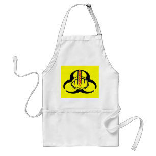 Delantal Apron Monsanto Bio Hazard Flip