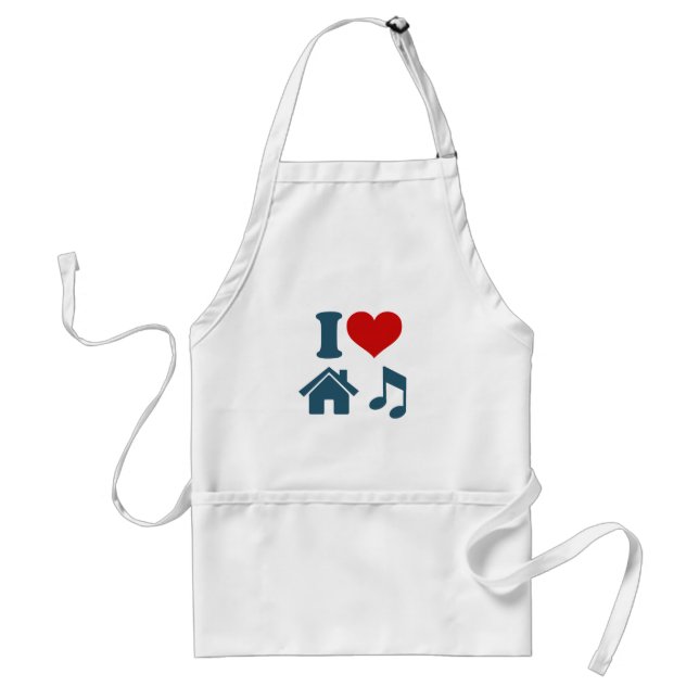 Delantal Apron musical de Love House (Frente)