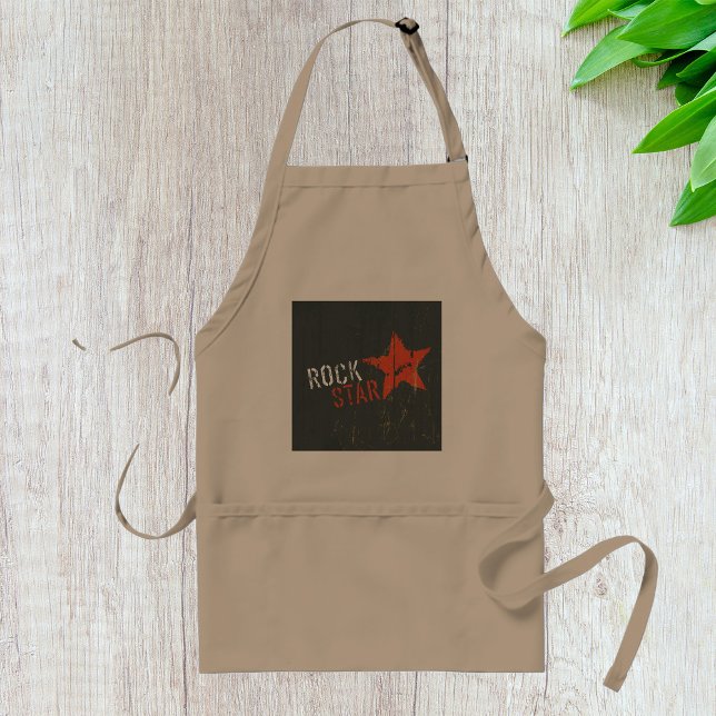 Delantal Apron musical Rock Star (Subido por el creador)