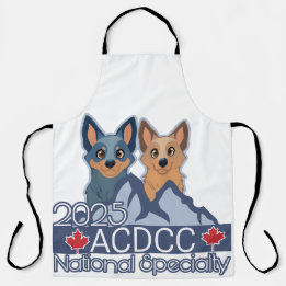Delantal Aprón nacional de la ACDCC 2025