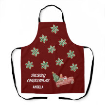 Apron, Navidades de copos de nieve