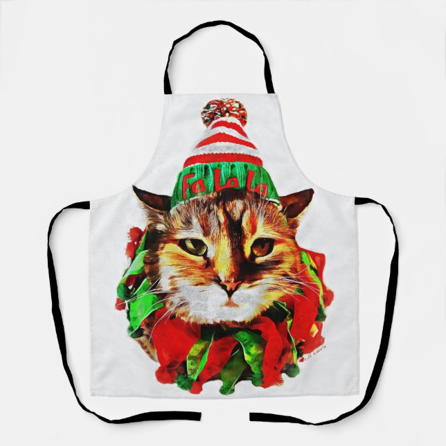 Delantal Apron, Navidades de Lil Luv (Anverso)