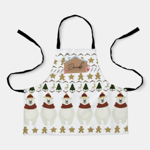 Delantal Apron Navidades de nombres de niños
