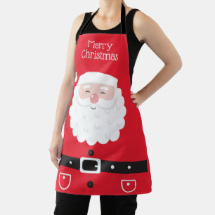 Delantal Apron Navidades de Santa Claus