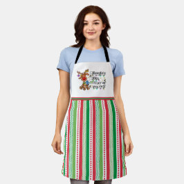 Delantal Apron Navidades traviesos y bonitos