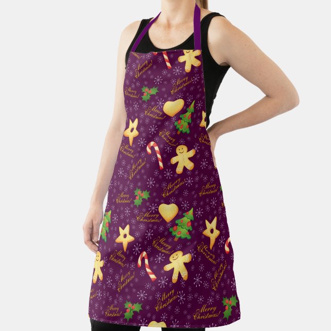 Delantal Apron navideño (in situ)