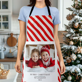 Delantal "Apron navideño personalizado con foto