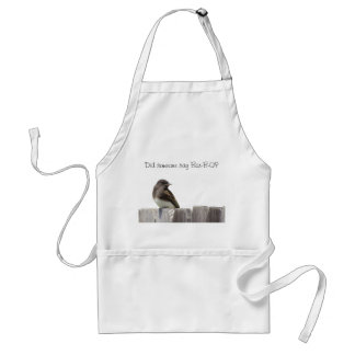 Delantal Apron - Pájaro en cerca