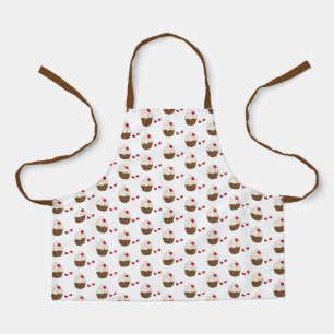 Delantal Apron para niños Impresión de rebanada completa