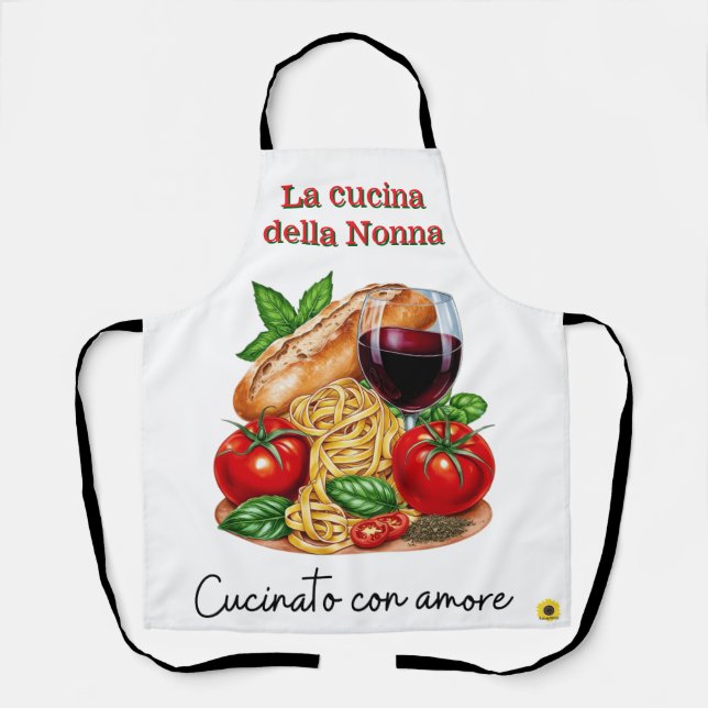 Delantal Apron para Nonna (Anverso)