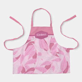 Delantal Apron Pastel Pink Kids Personalizado