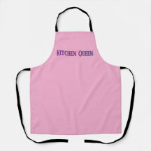 Apron Pastel Rosa Personalizado - Texto Personaliz
