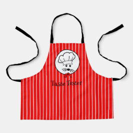 Delantal Apron, pequeño maestro de pruebas de sabor de rató