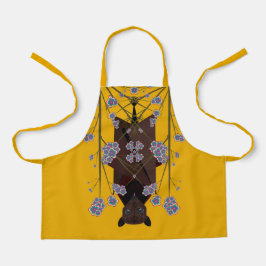 Delantal Apron pequeño mostaza de Fox Voladora