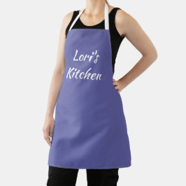 Delantal Apron Periwinkle personalizado