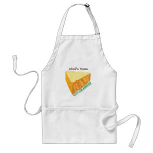 Delantal Apron personal del planeta orgánico de queso crudo