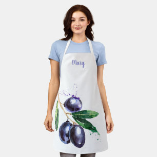 Delantal Apron Personalizable de aceitunas acuáticas