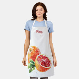 Delantal Apron Personalizable de pomelo acuático