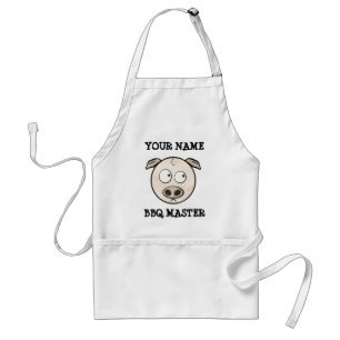 DELANTAL  APRON PERSONALIZABLE MAESTRO DE BBQ
