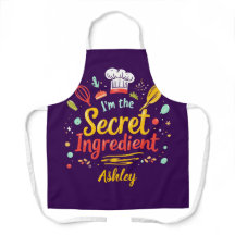 Apron, Personalizable "Soy el ingrediente secreto"