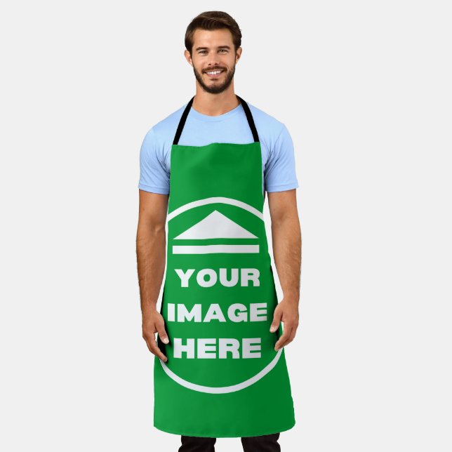Delantal Apron - Personalizado - Añadir imagen / texto (Gastado)