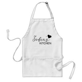Delantal Apron personalizado, Apron de nombre personalizado