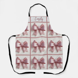 Delantal Apron personalizado con arcos rosados