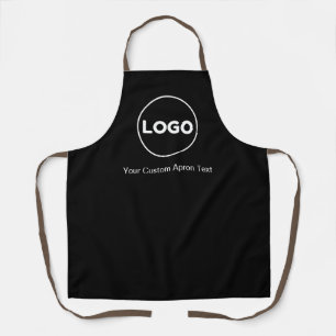 Delantal Apron personalizado con logotipo comercial persona