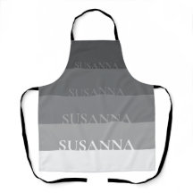 Apron personalizado con rayas de moda