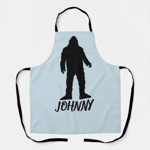 DELANTAL APRON PERSONALIZADO DE BIGFOOT SASQUATCH
