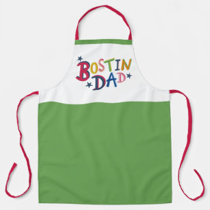 Delantal Apron personalizado de Bostin Dad Black Country