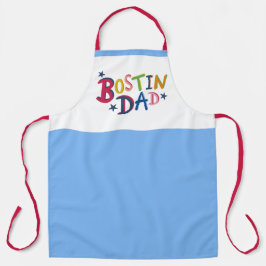 Delantal Apron personalizado de Bostin Dad Black Country