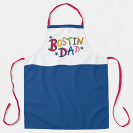 Delantal Apron personalizado de Bostin Dad Black Country