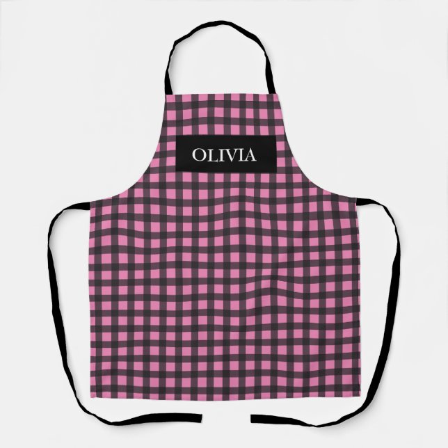Delantal Apron personalizado de cocina de cacería de búfalo (Anverso)