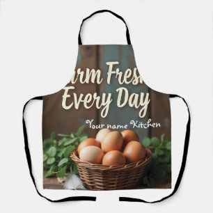 Delantal Apron personalizado de cocina de granjas