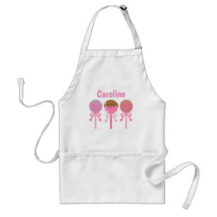 Delantal Apron personalizado de deliciosos pasteles rosados