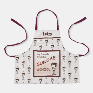 Delantal Apron Personalizado de helados