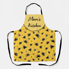 Delantal Apron personalizado de la cocina de abejas | Regal