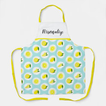 Apron personalizado de las mujeres limoneras