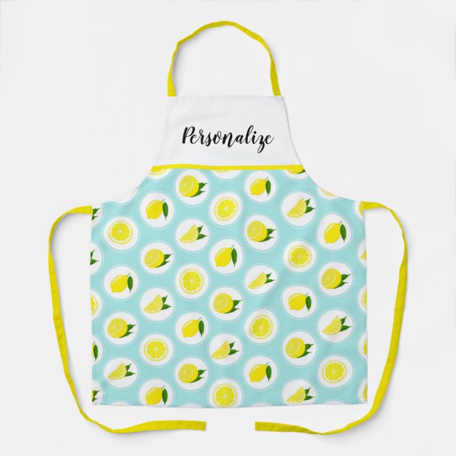 Delantal Apron personalizado de las mujeres limoneras (Anverso)
