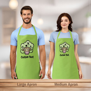 Delantal Apron Personalizado de metano de vaca