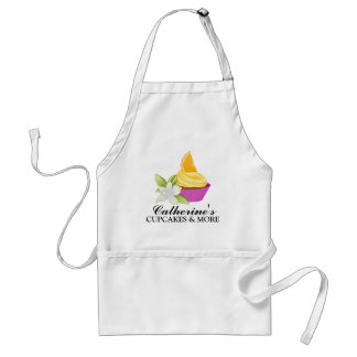Delantal Aprón personalizado de pastelito de naranja