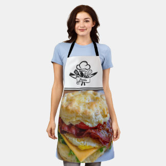 Delantal Apron personalizado del sándwich del desayuno