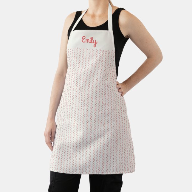 Delantal Apron personalizado en color moderno y ruso (in situ)