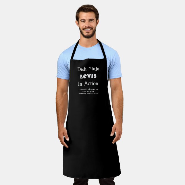 Delantal Apron personalizado gracioso (Gastado)