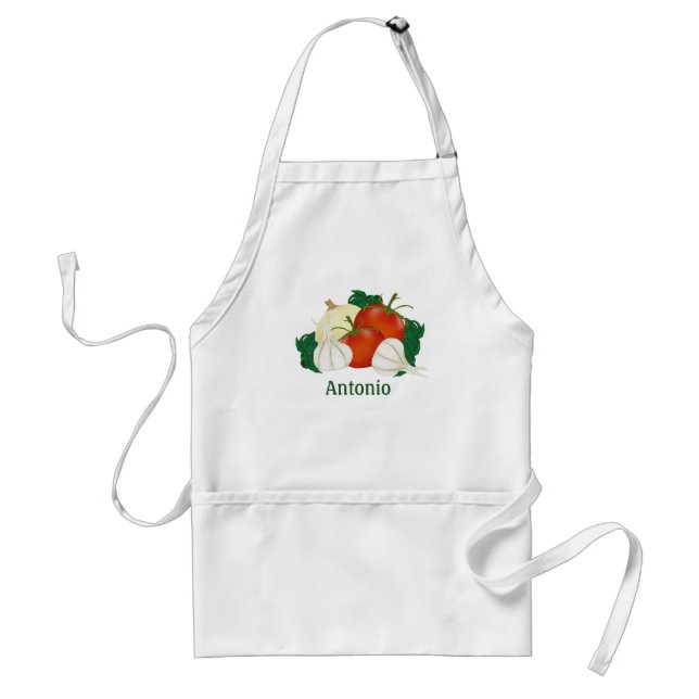 Delantal Apron Personalizado personalizado de cocina italia (Frente)