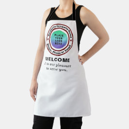Delantal Apron, Personalizado profesional de la compañía de