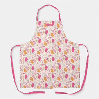 Delantal Apron personalizado y con patrones de felicidad