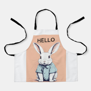 Delantal APRON personalizar CON AMOR DE RABBIT